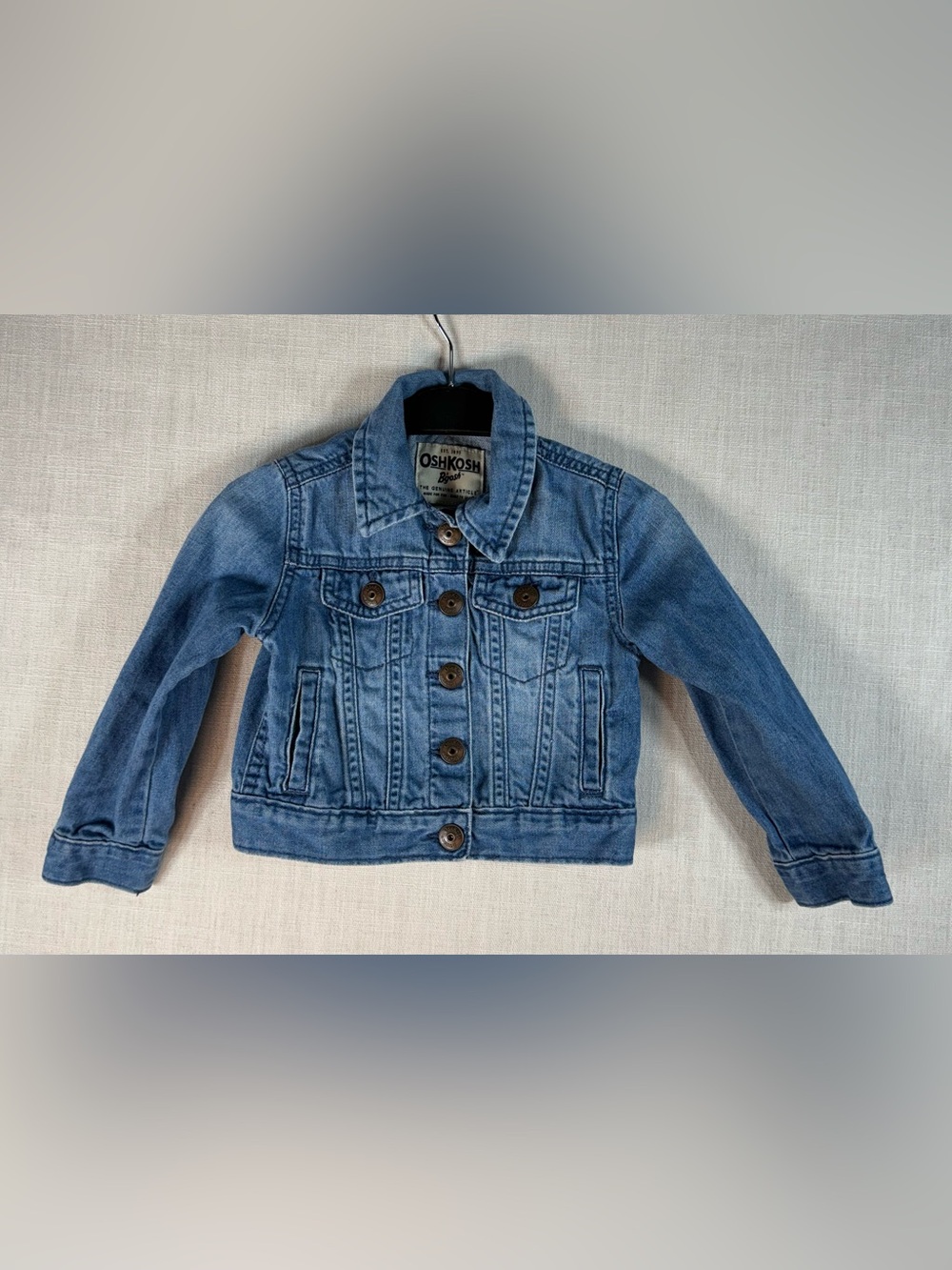 OshKosh B'gosh Light Blue Denim Kids Jacket